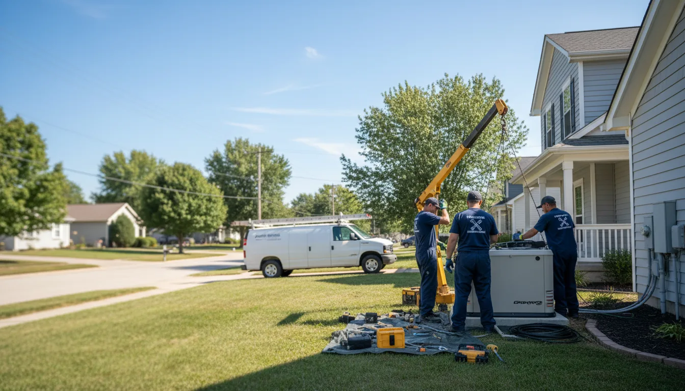 Generator Installation in Saint Louisville, OH near me